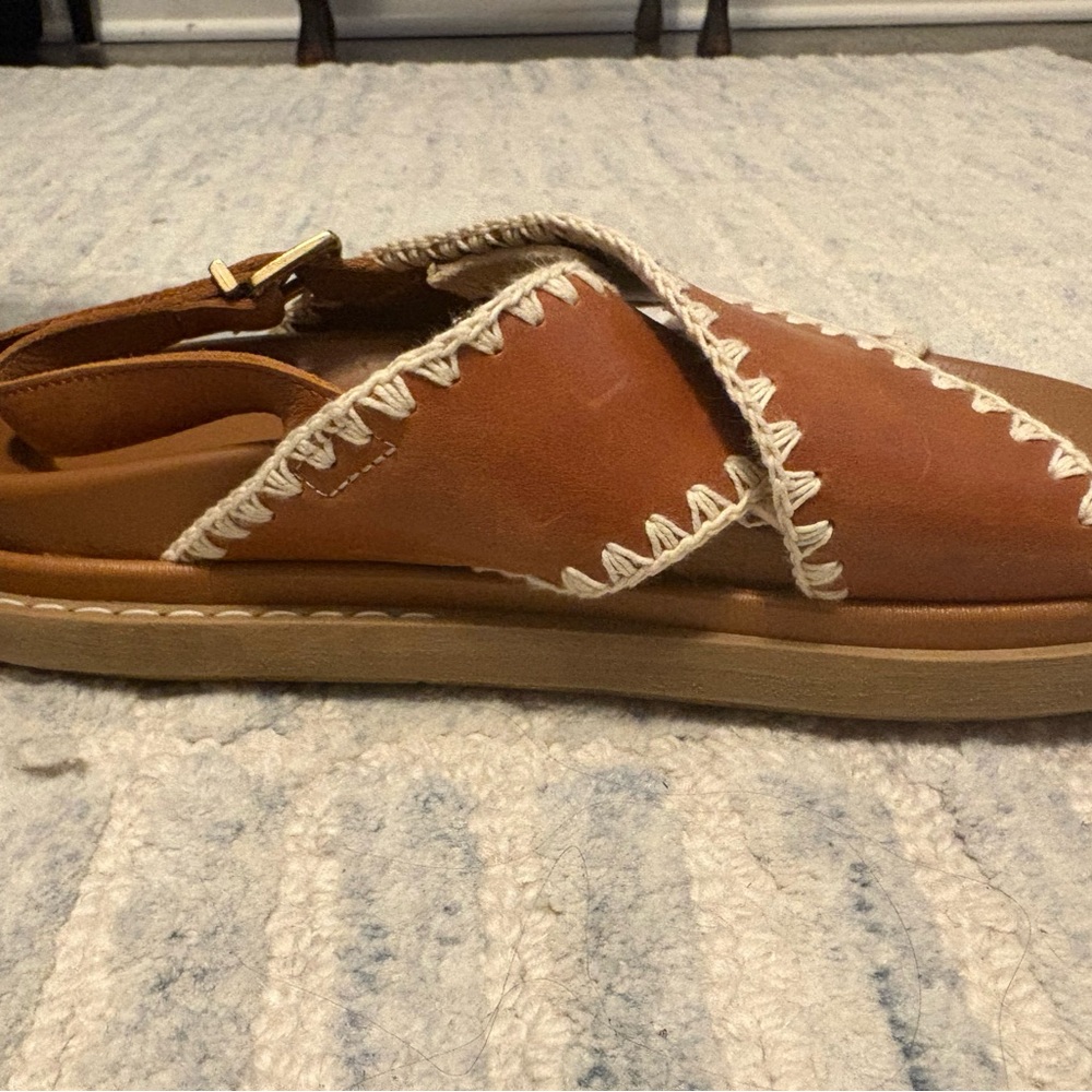 ALOHAS marshmallow Sandals with Cream Detailing - Picture 3 of 4